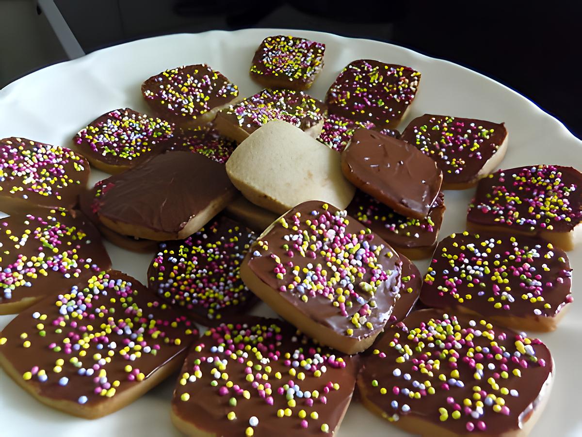 recette SABLE CREME MARRON / CHOCO LAIT (facon pépito)