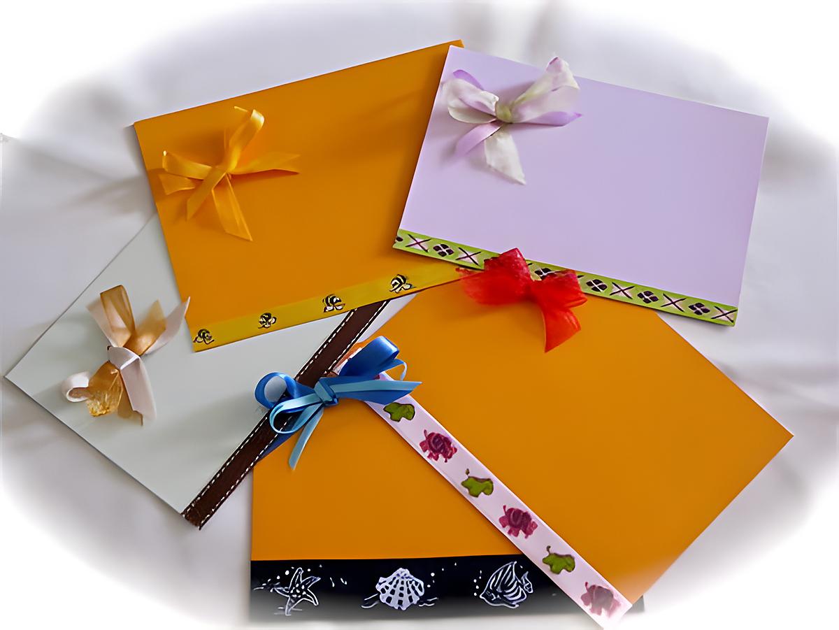 recette CREATIONS DE CARTES POUR MES AMIES