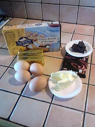 recette Minicocottes mousse au chocolat craquante
