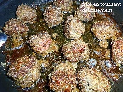 recette Boulettes de bœuf épicées