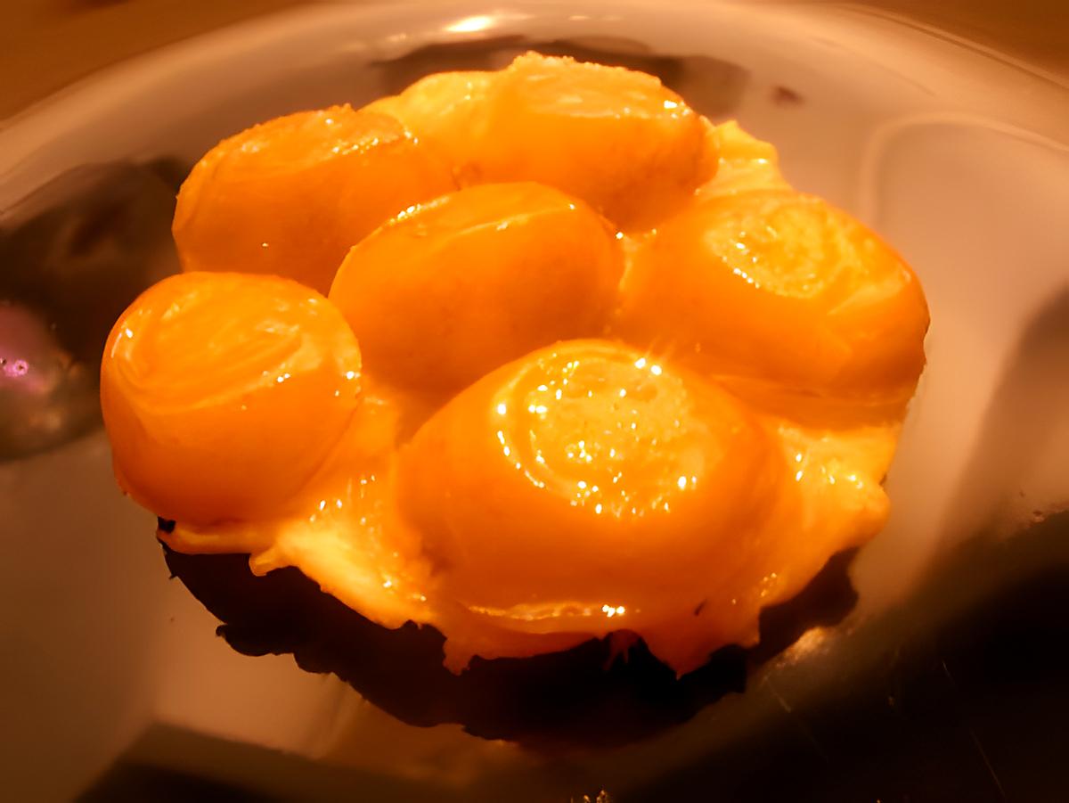 recette tartelette retournée aux mirabelles et romarin