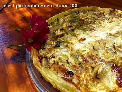 recette Tarte à l’oignon rouge