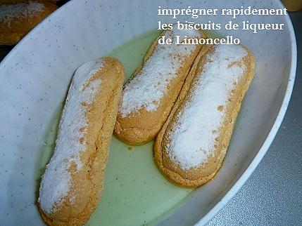 recette Tiramisu aux nectarines jaunes et Limoncello