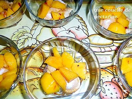 recette Tiramisu aux nectarines jaunes et Limoncello