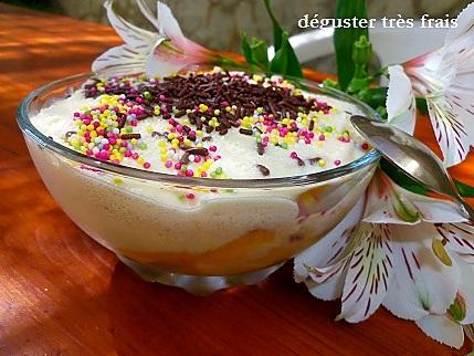 recette Tiramisu aux nectarines jaunes et Limoncello