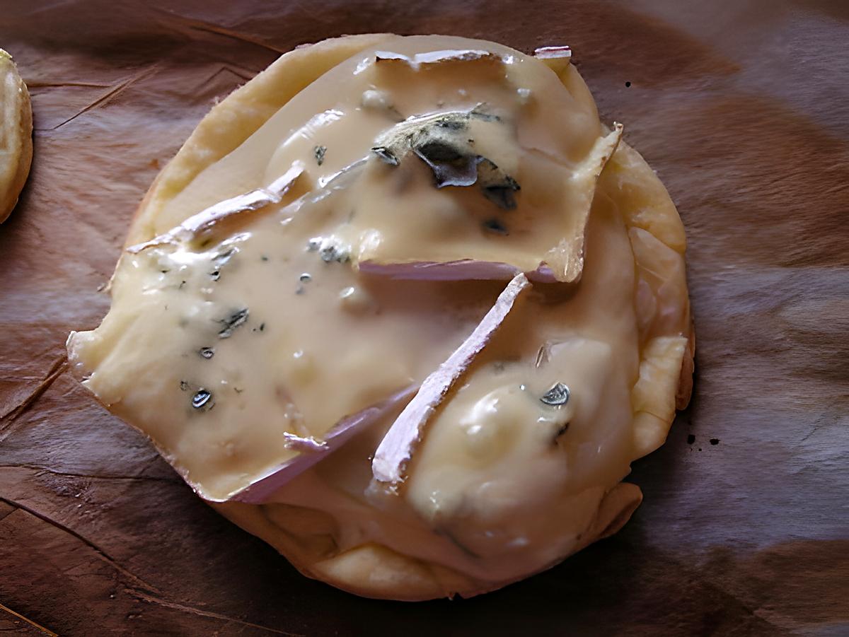 recette Tarte aux poires et bleu d'auvergne