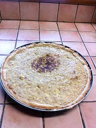 recette Tarte au thon à la moutarde