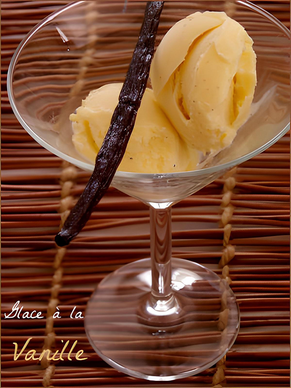 recette Glace intensément Vanille