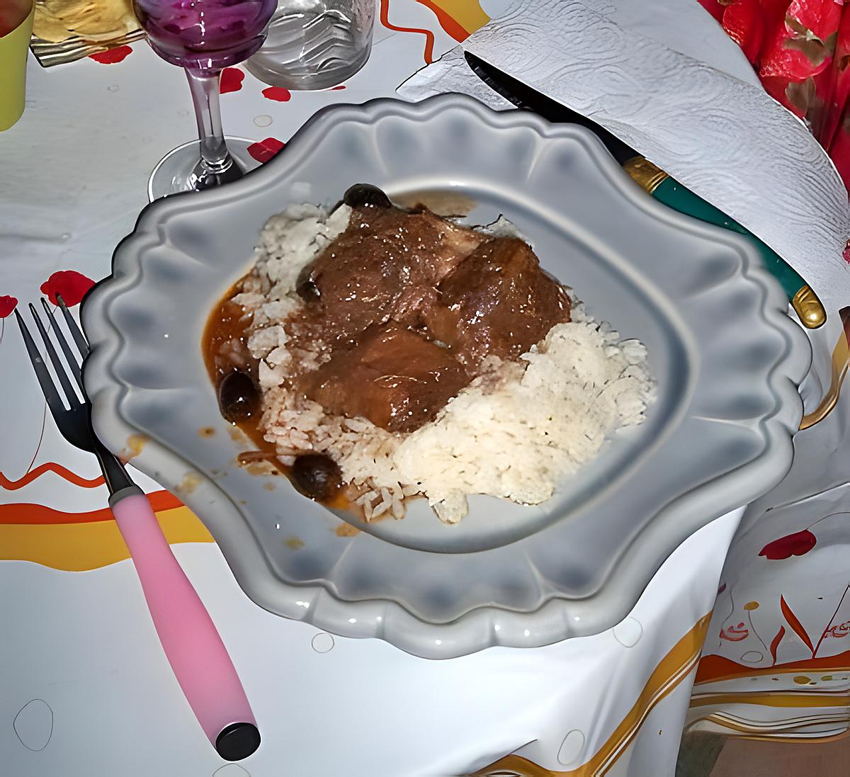 recette GARDIANNE DE TAUREAU