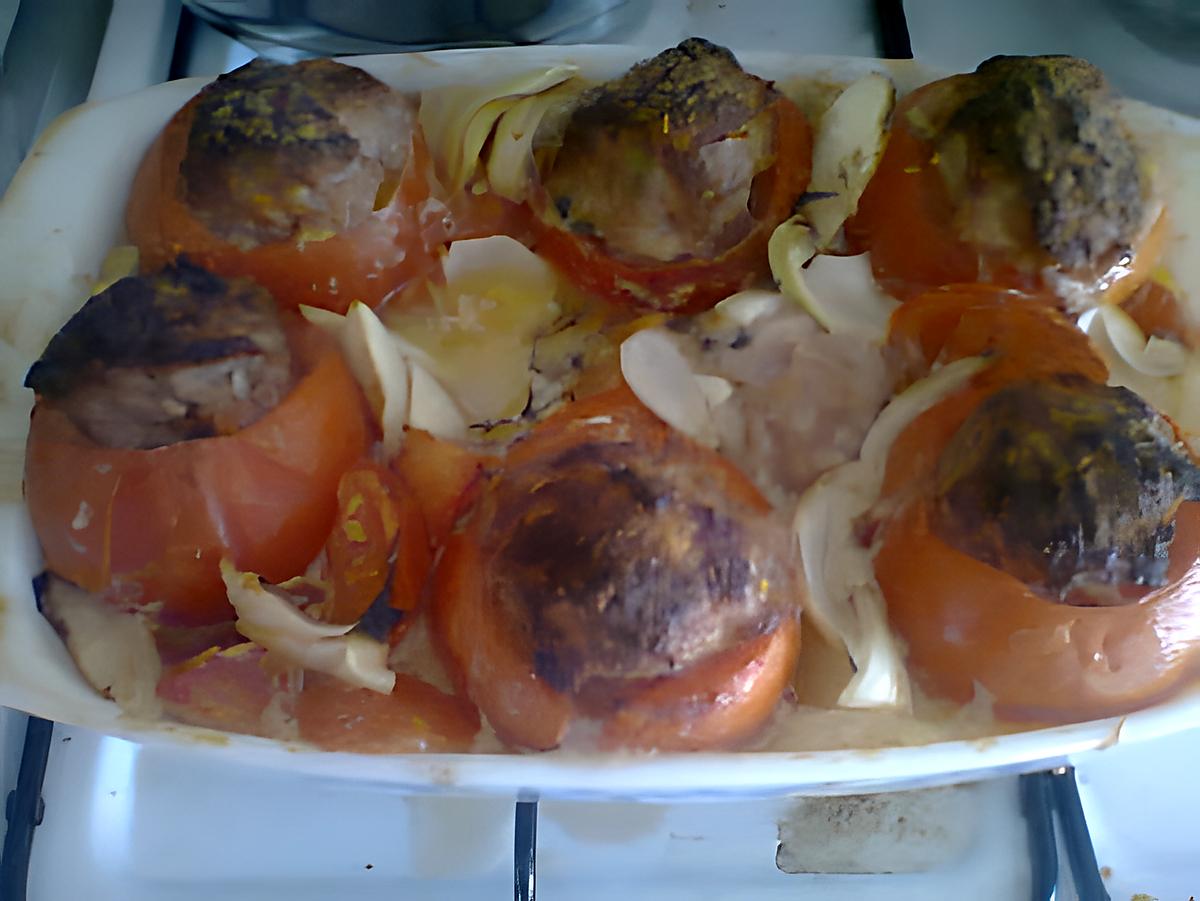 recette mes tomates farcies