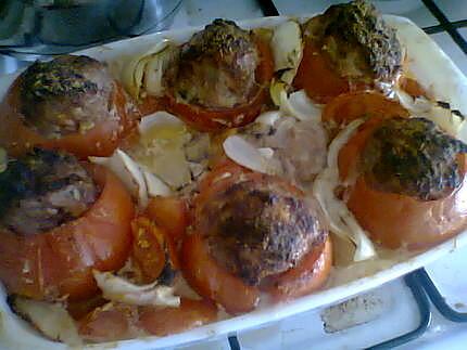 recette mes tomates farcies