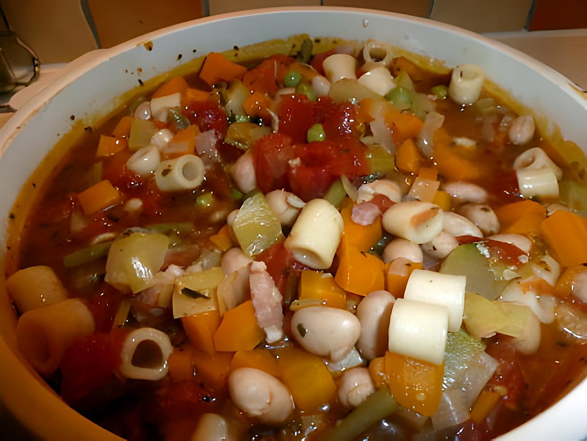 recette minestrone