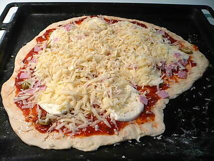 recette pizza druide