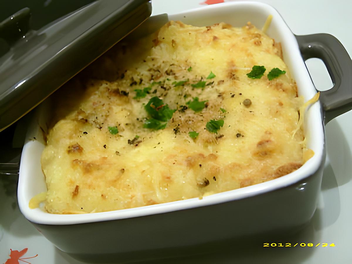 recette petit parmentier à la brandade de morue