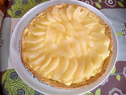 recette tarte aux poires et citron