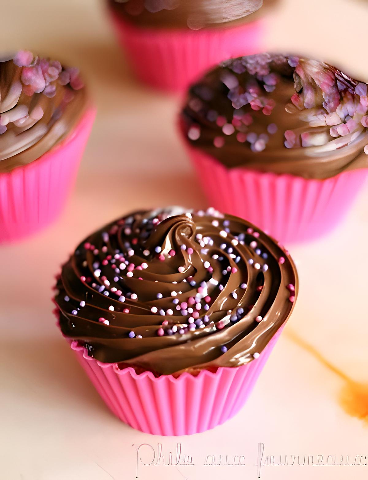 recette Cupcakes au Nutella