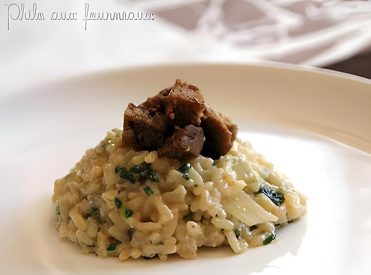 recette Risotto de l'Alpage