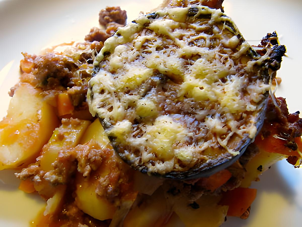 recette Moussaka avec des pommes de terre