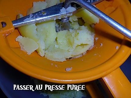 recette Purée de pommes de terre au safran et au sésame