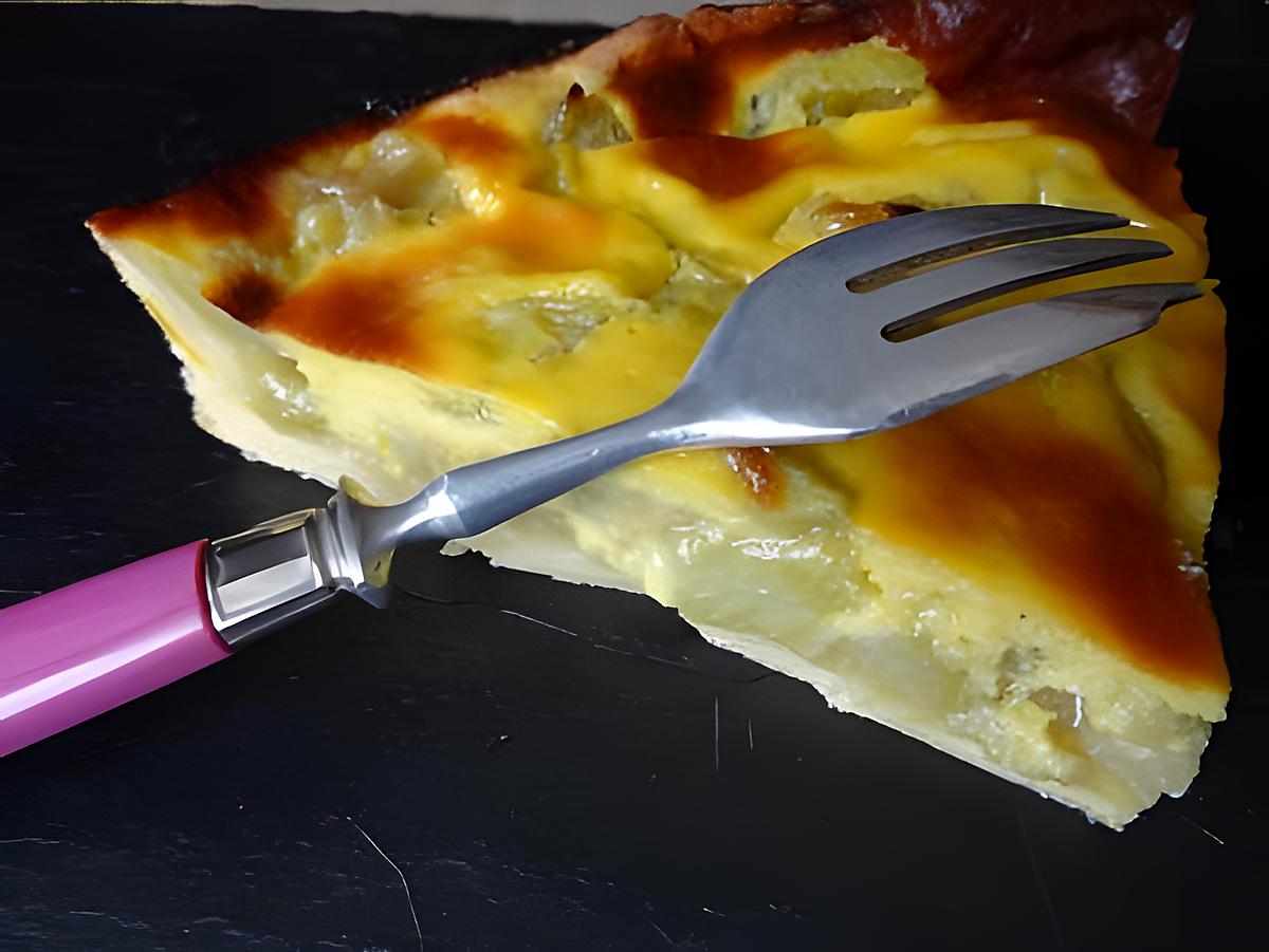 recette tarte à la rhubarbe de ma maman