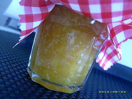 recette confiture ananas-coco