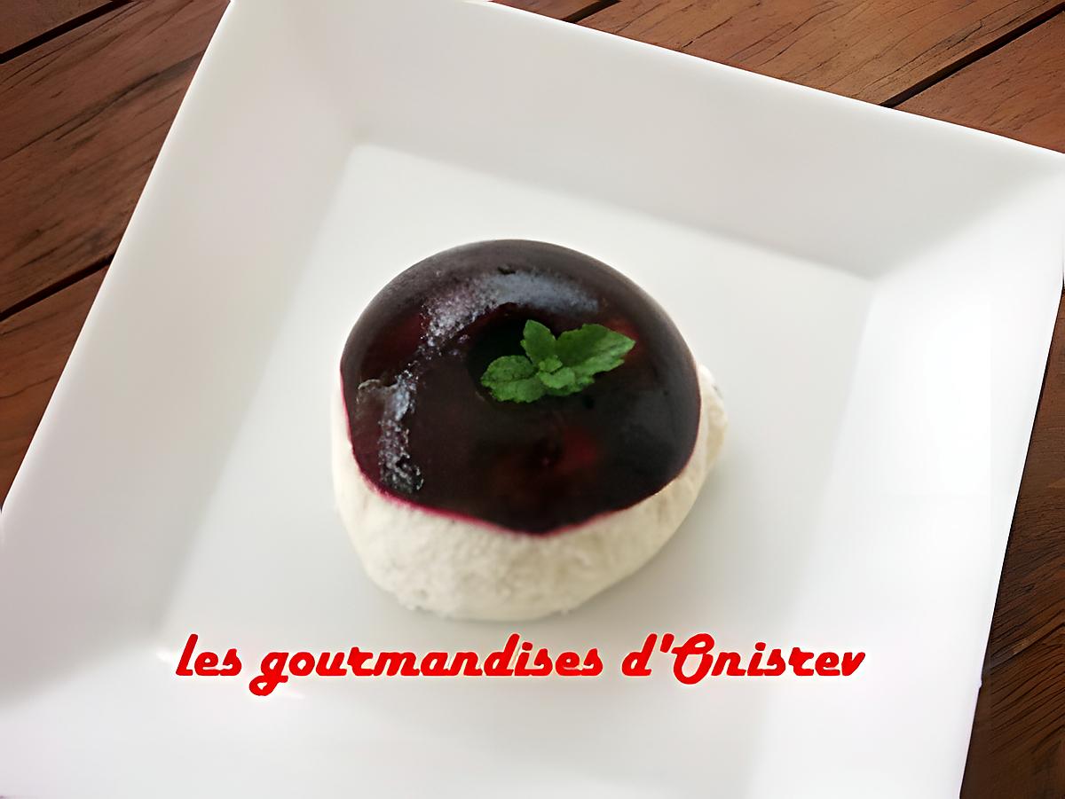 recette Panna cota au fromage blanc et fruits rouges