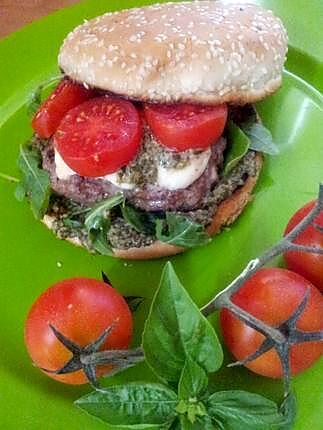 recette Burgers à l'italienne