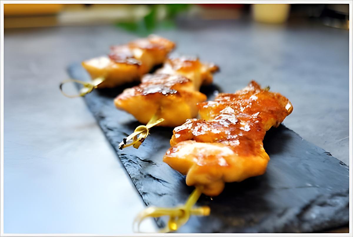 recette Yakitori Poulet