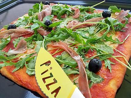 recette Pizza italienne à la roquette