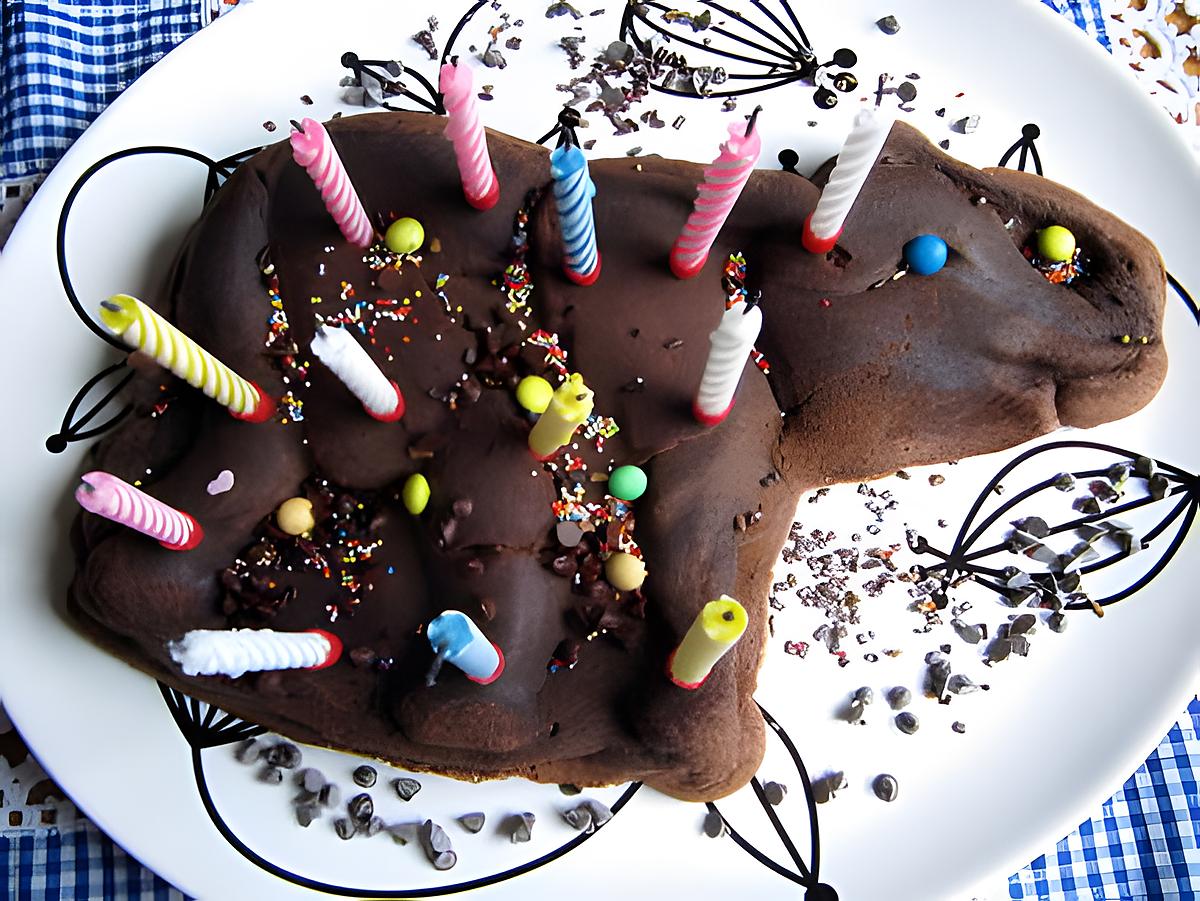 recette Gateau d'anniversaire au chocolat