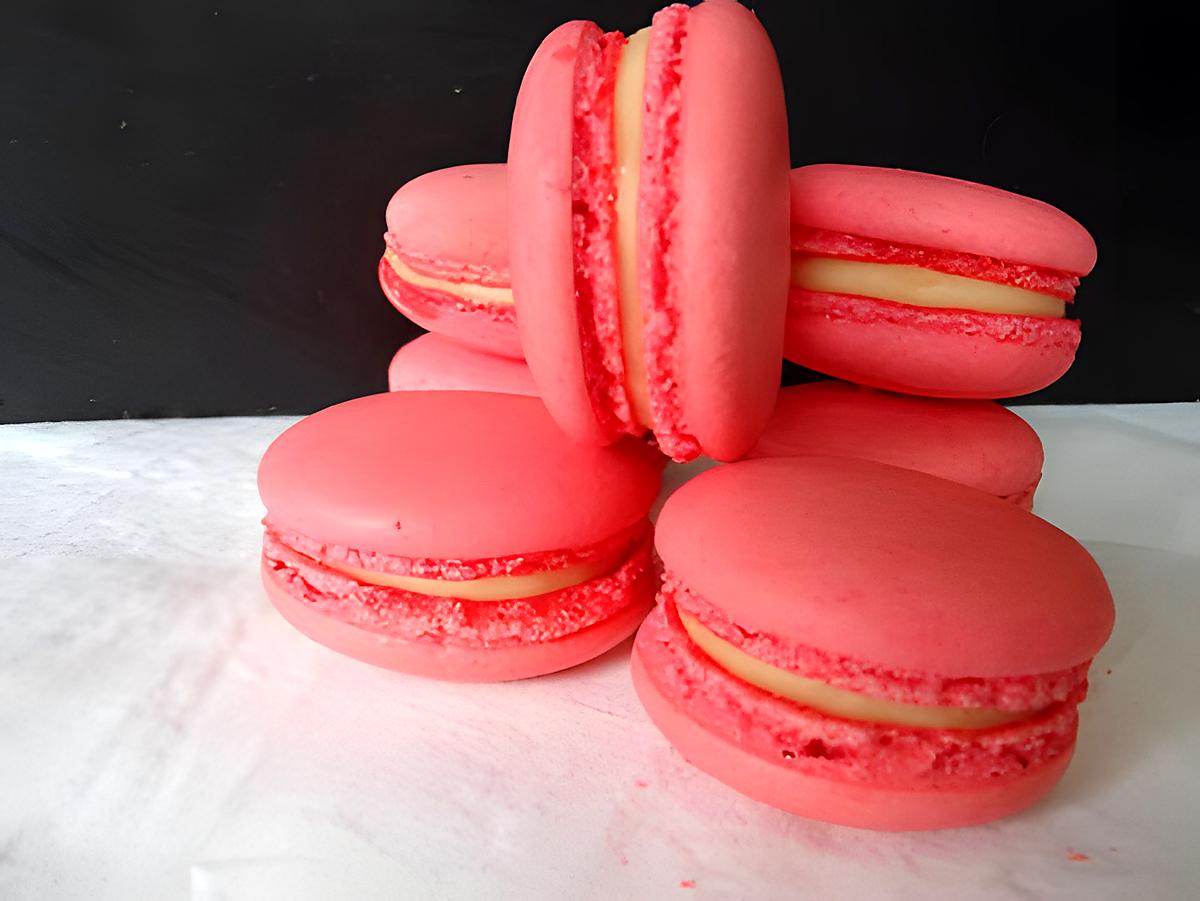 recette Macarons au citron façon Pierre Hermé