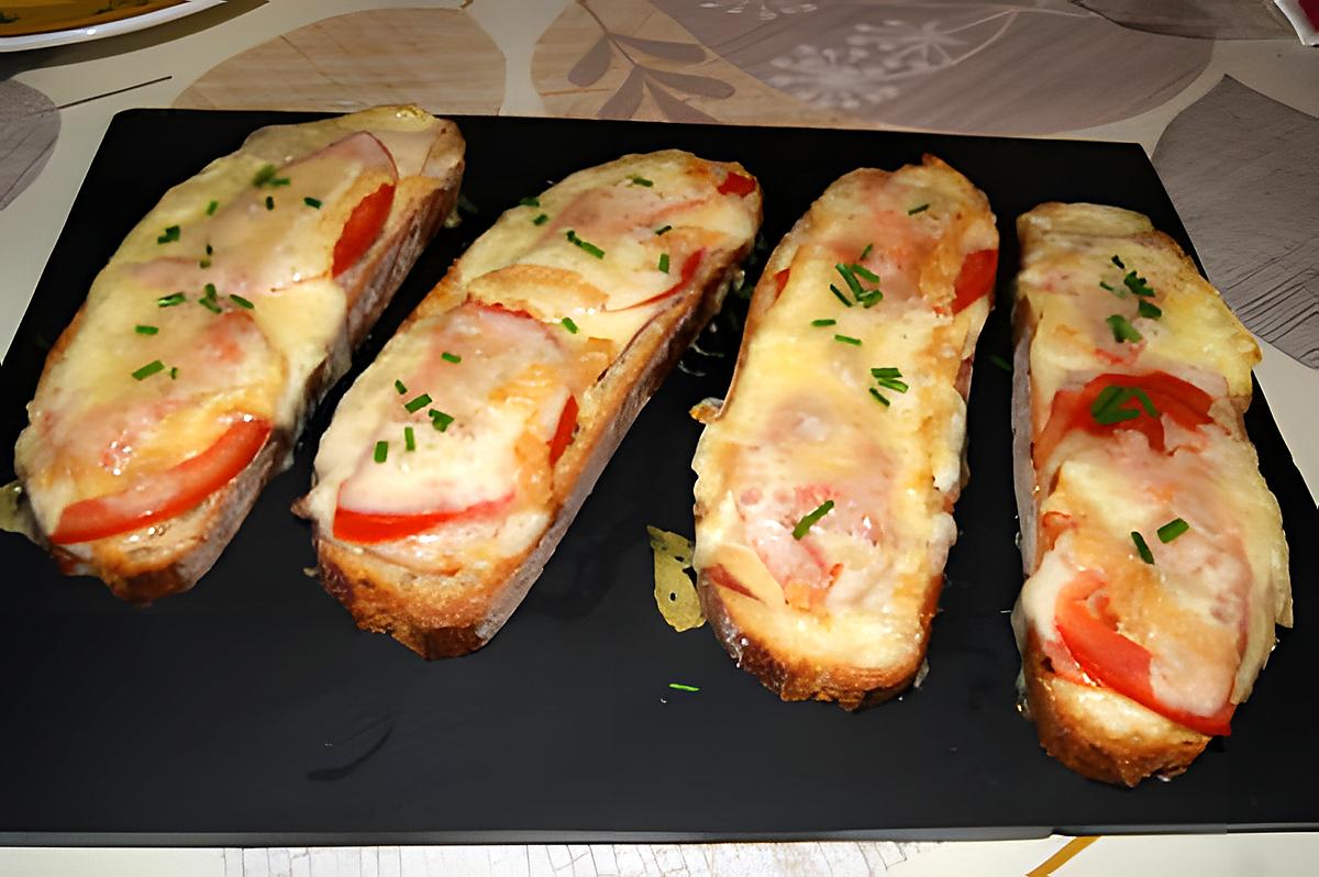 recette Bruschetta au maroilles