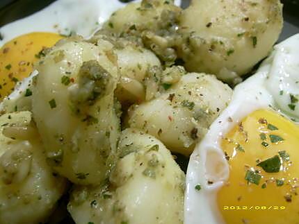 recette pommes de terre fondantes (à cheval)