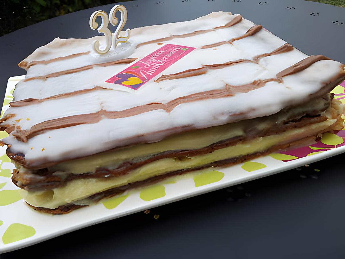 recette Mille-feuille au citron