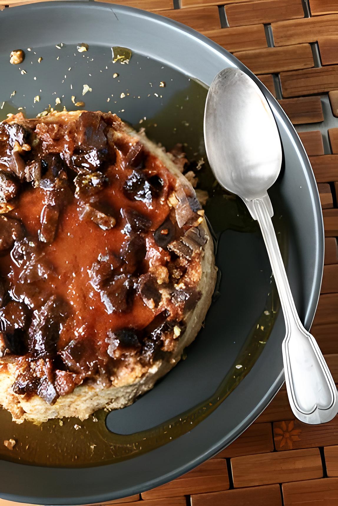 recette Crème caramel renversée aux bananes séchées & Rhum