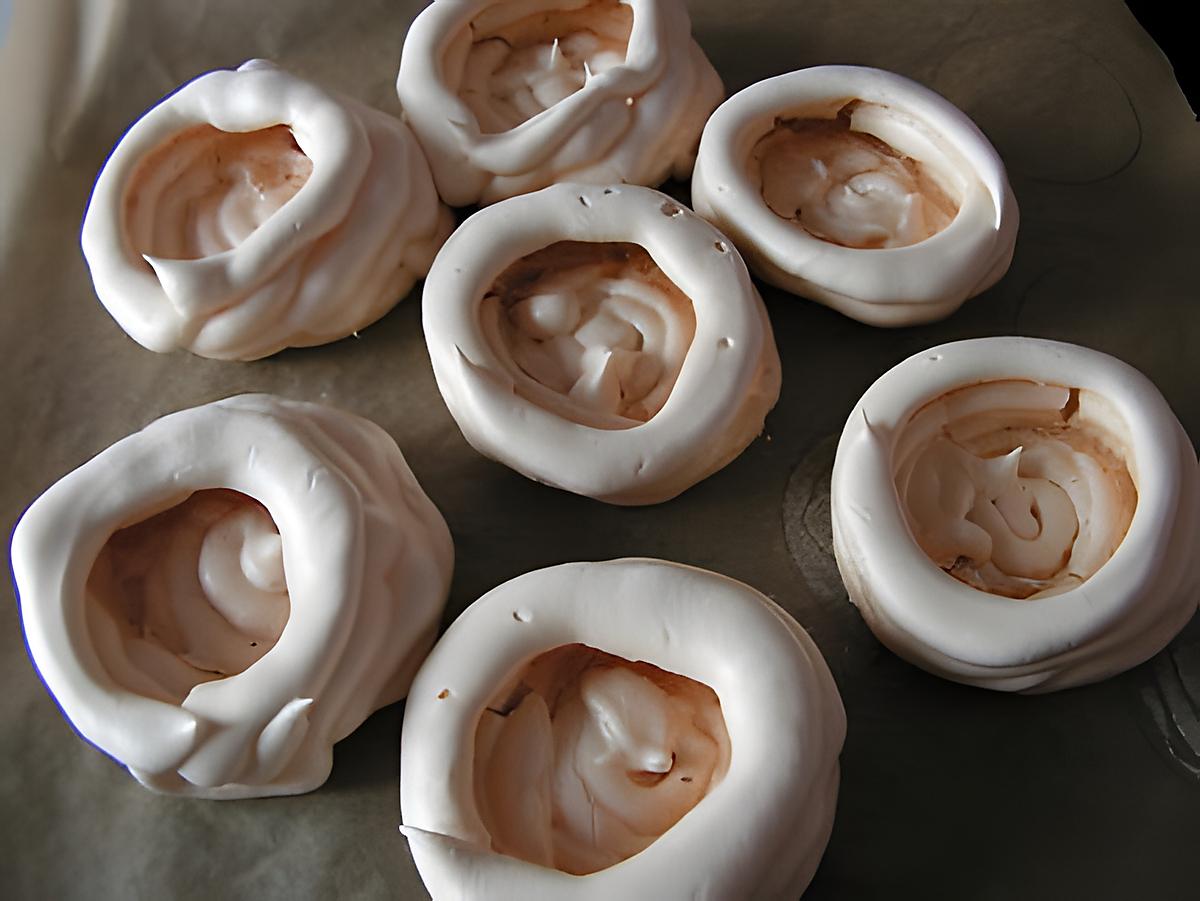 recette Puit de meringue