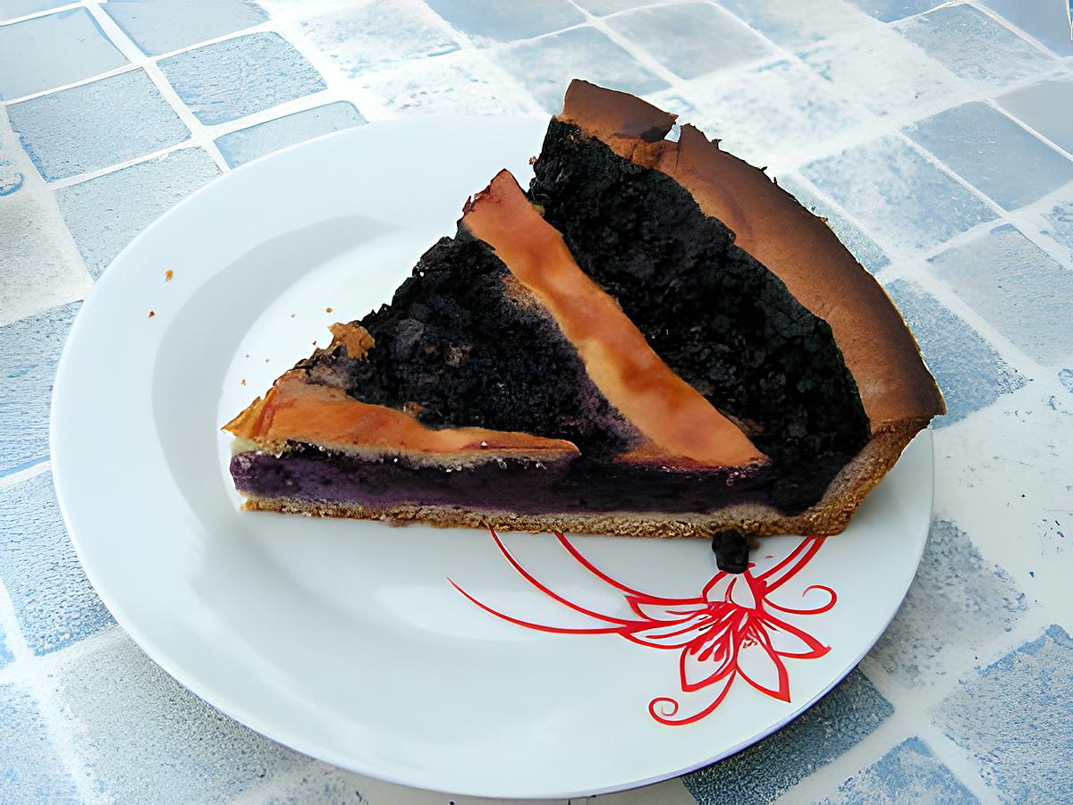 recette Tarte aux myrtilles