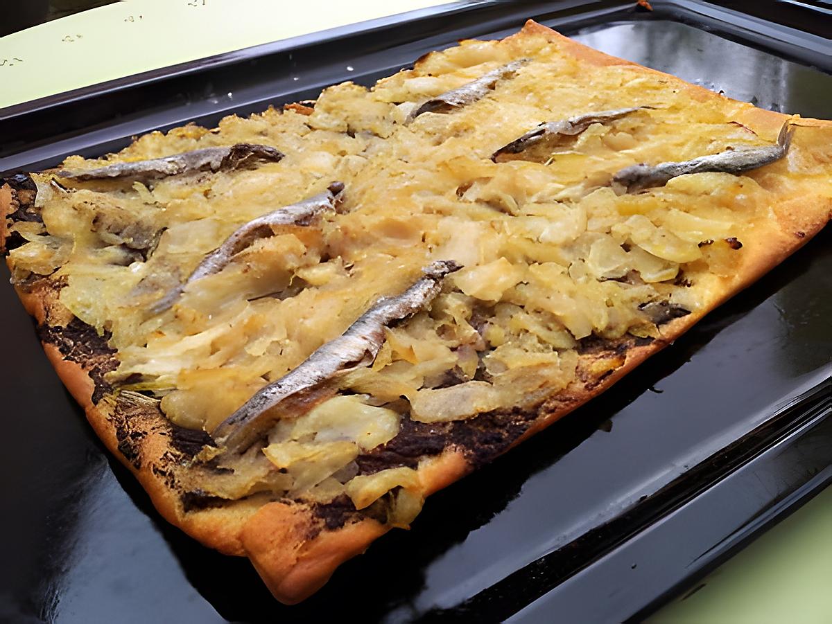 recette Pissaladiére à la tapenade