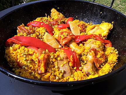 recette Riz à l'espagnol façon paella