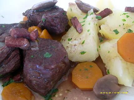 recette le boeuf bourguignon