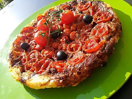 recette Tarte tatin de tomates cerise à la tapenade