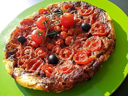 recette Tarte tatin de tomates cerise à la tapenade