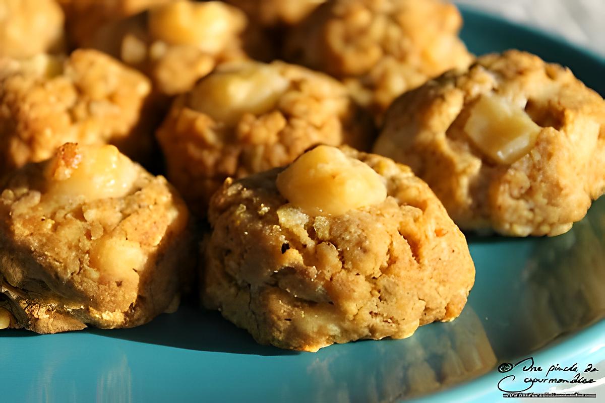 recette Cookies au Comté et à la noisette