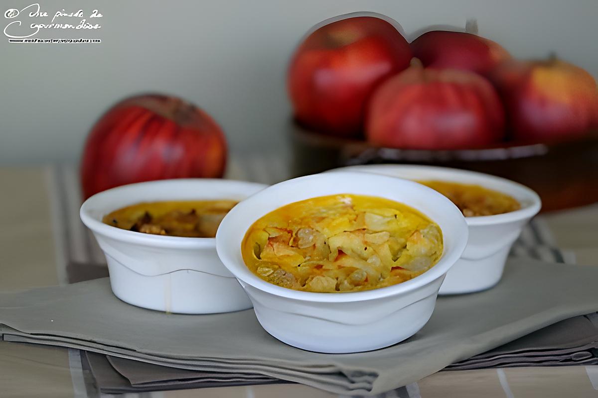 recette Clafoutis à la pomme et au sirop d’érable