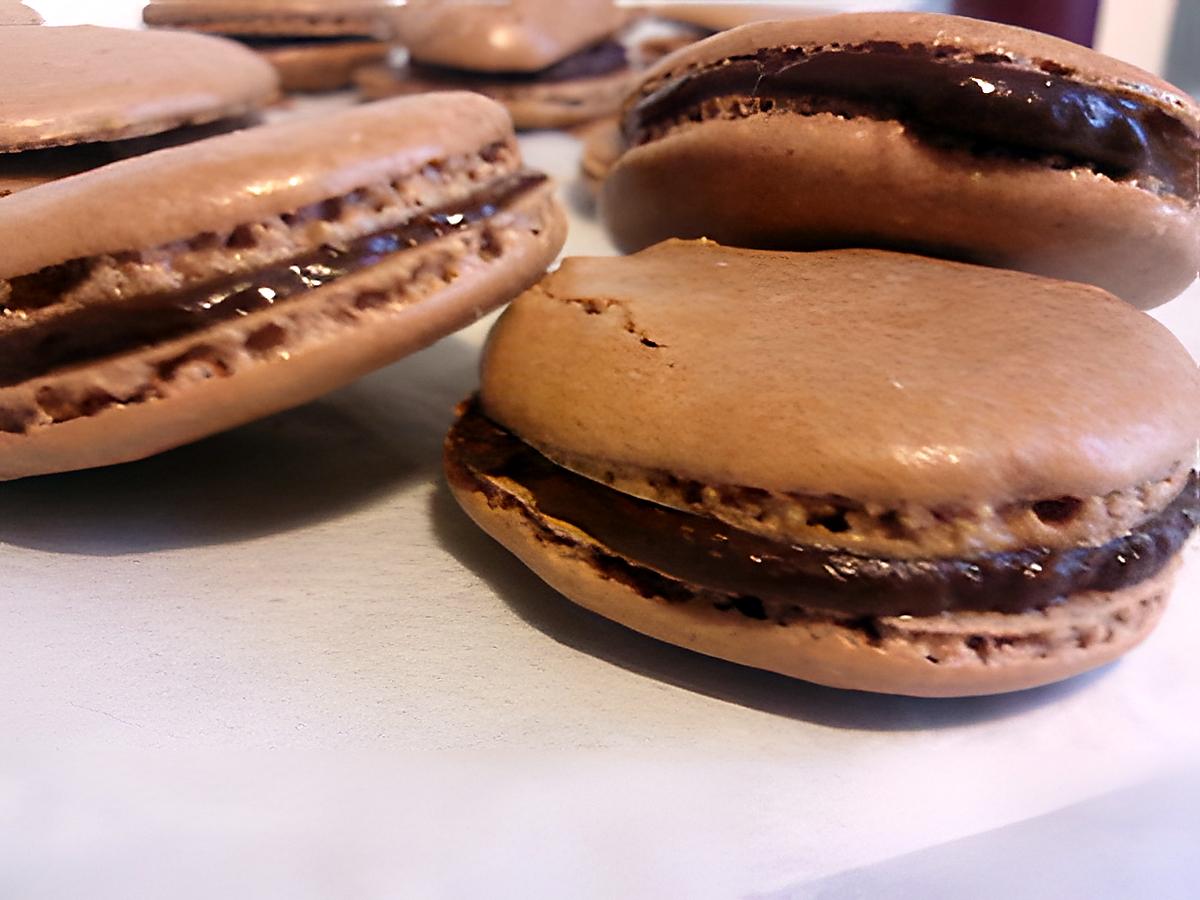 recette macarons au chocolat