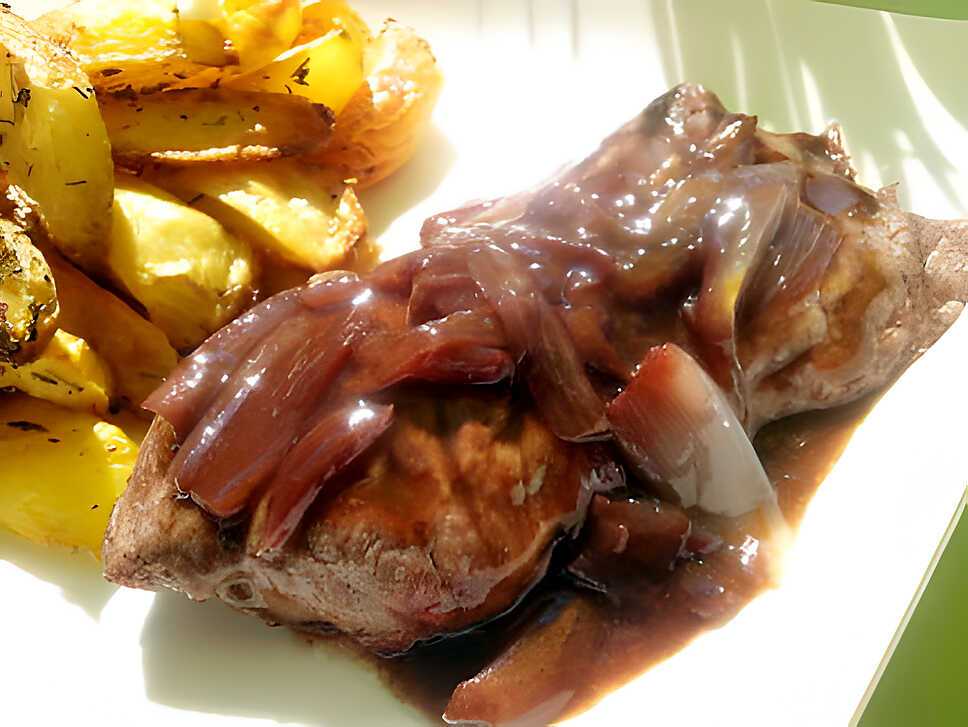 recette Bavette griller sauce à l'échalote