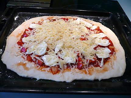 recette pizza mercenaire