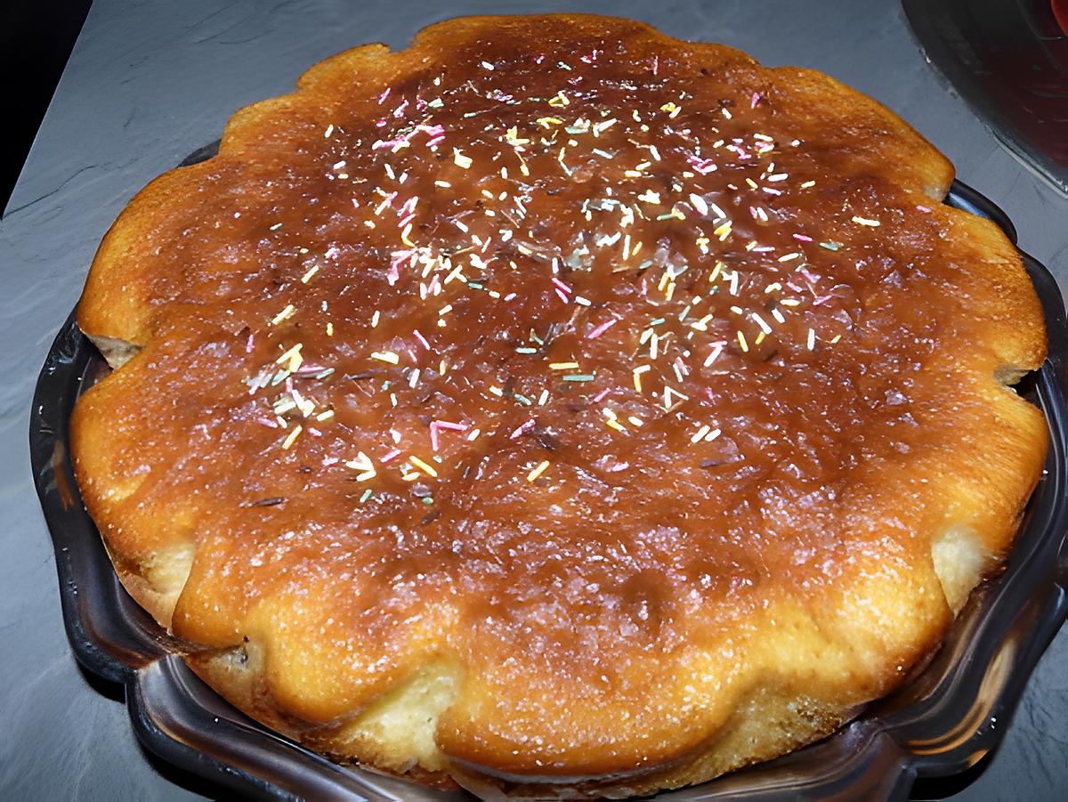 recette Gâteau à la fleur d'oranger et aux noisettes