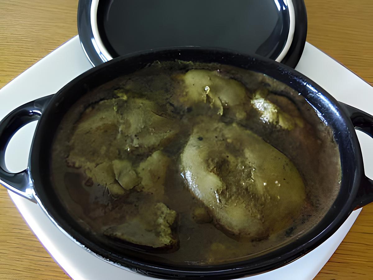 recette FOIE DE VOLAILLE EN COCOTTE