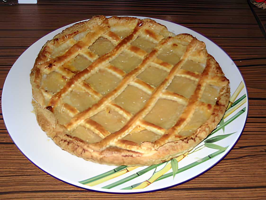Tarte à La Compote De Pomme Maison
